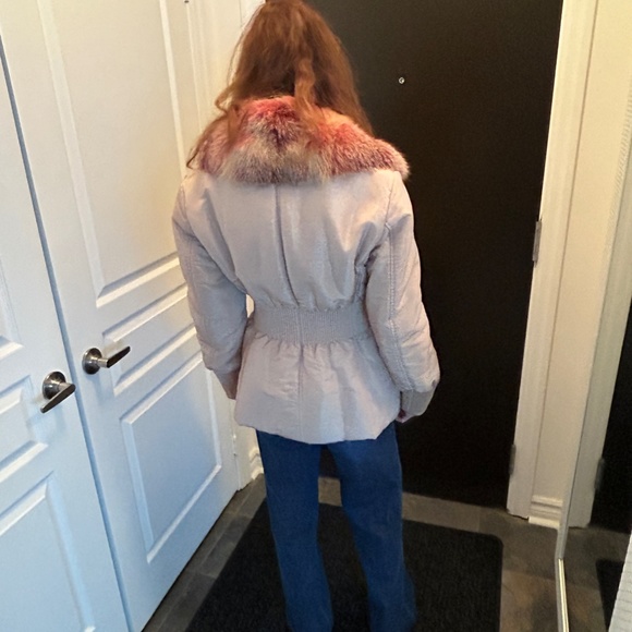 FGallotti  Leather Jacket pale pink - Picture 2 of 8